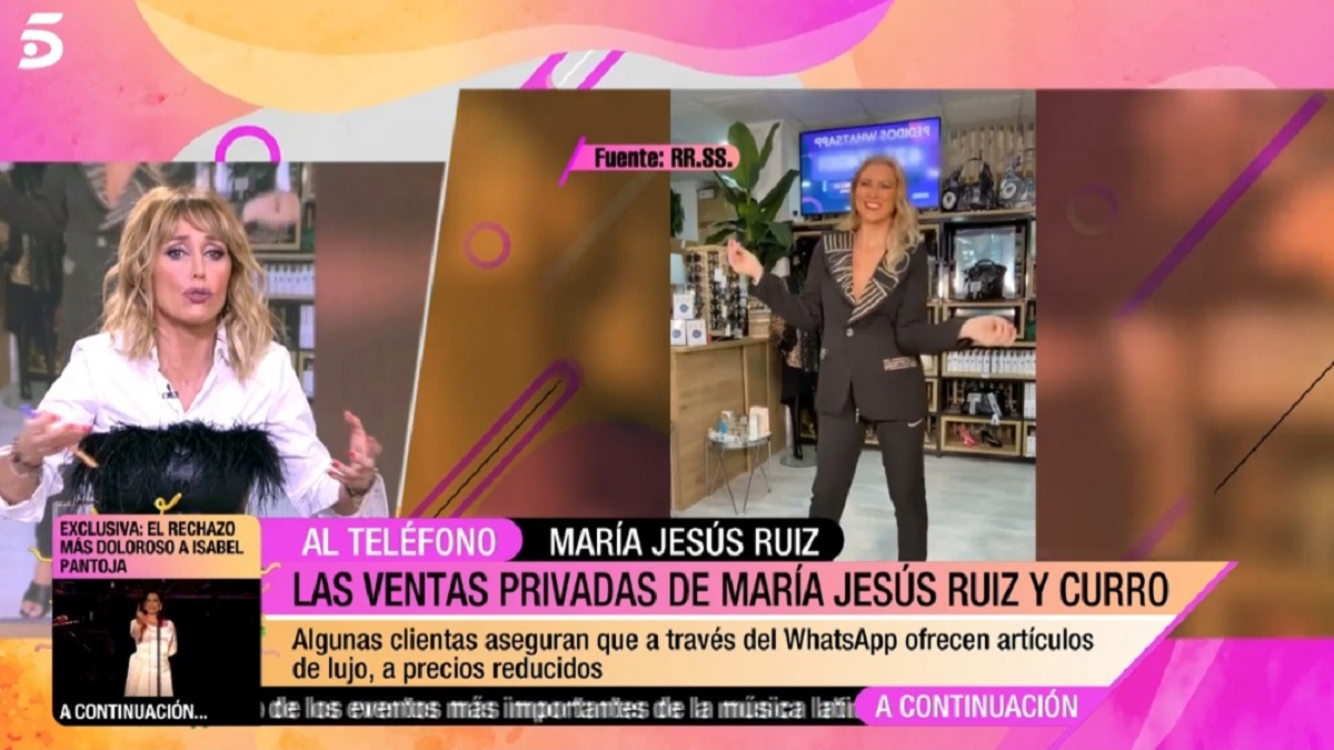 María Jesús Ruiz corta 'Fiesta' para echar por tierra lo emitido: "Engañando al espectador"