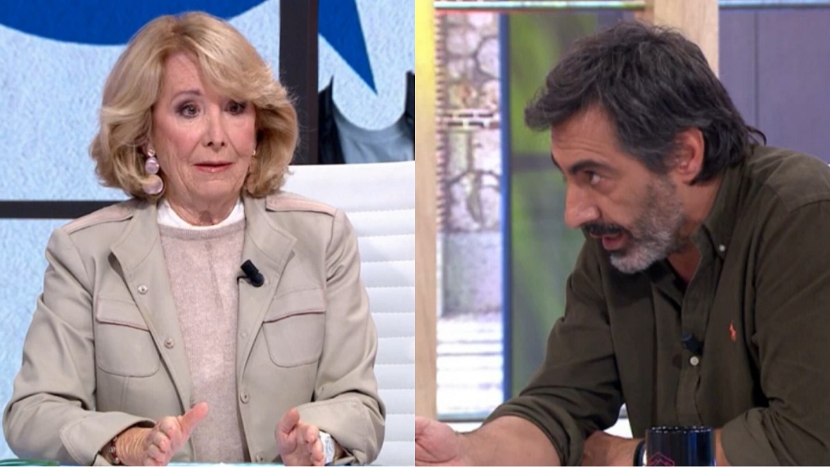 Juan del Val confronta a Esperanza Aguirre en 'La Roca': "Los pactos con Vox son horribles"