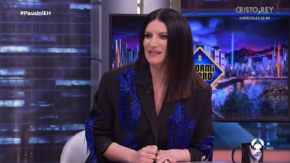 Laura Pausini admite ante Pablo Motos el motivo real de su 'no' inicial a 'El Hormiguero'