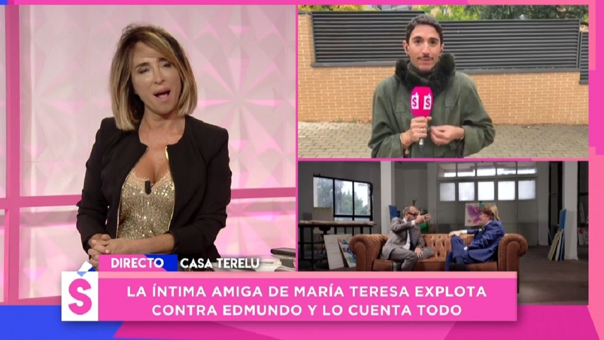 María Patiño recibe tal corte de su reportero en 'Socialité' por su indudable desliz