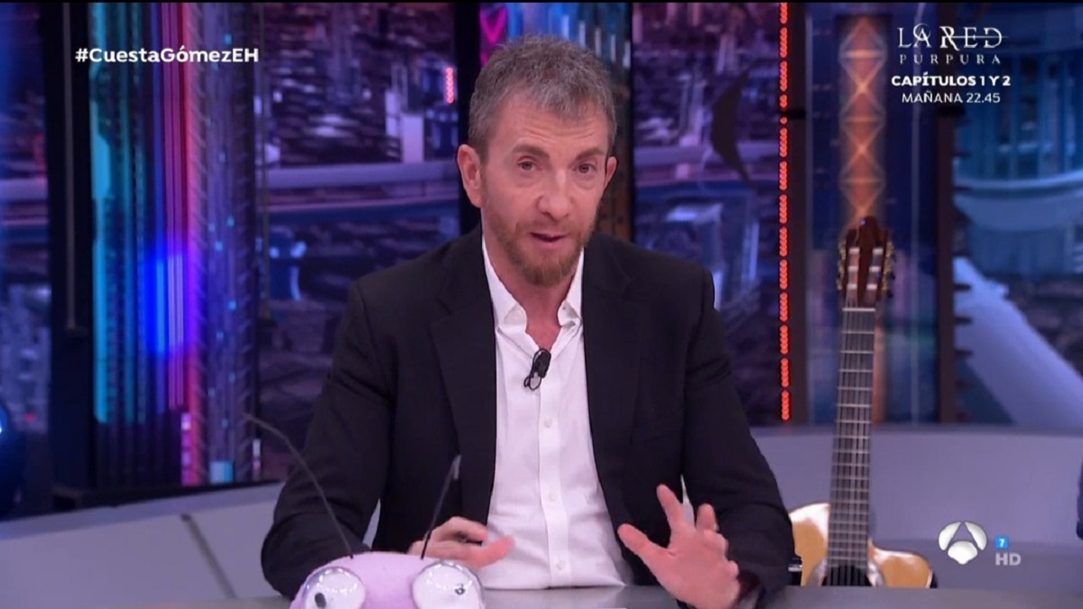 Pablo Motos alza la voz en directo ante quiénes le llaman "facha" en 'El Hormiguero'