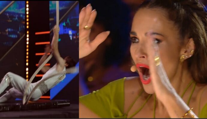 Gran susto en ‘Got Talent’ con una brutal caída: las caras del jurado lo dicen todo