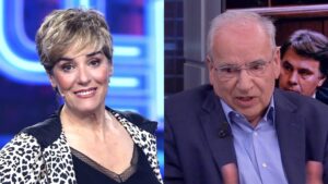 Anabel Alonso y Alfonso Guerra