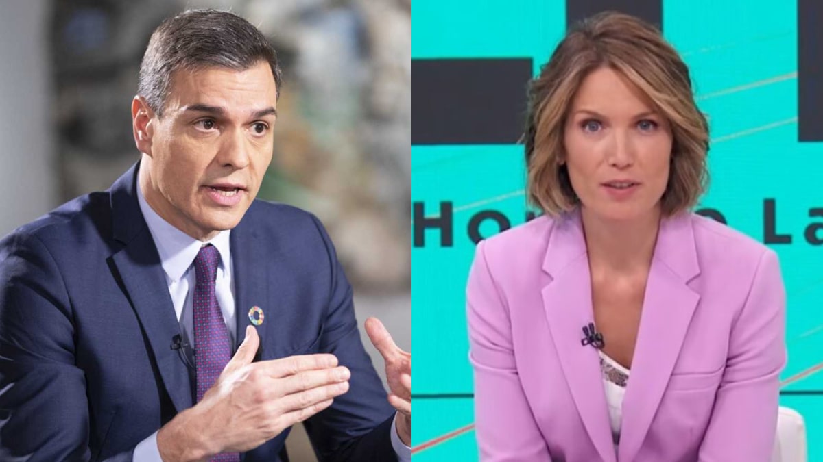 Pedro Sánchez y Silvia Intxaurrondo