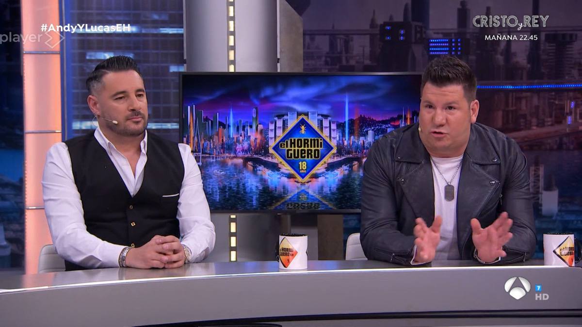 Andy y Lucas en 'El Hormiguero'