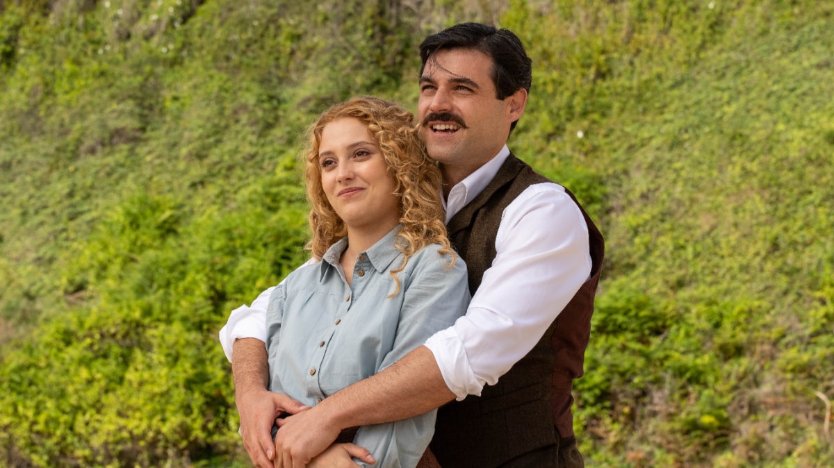Jana y Manuel en 'La Promesa'.