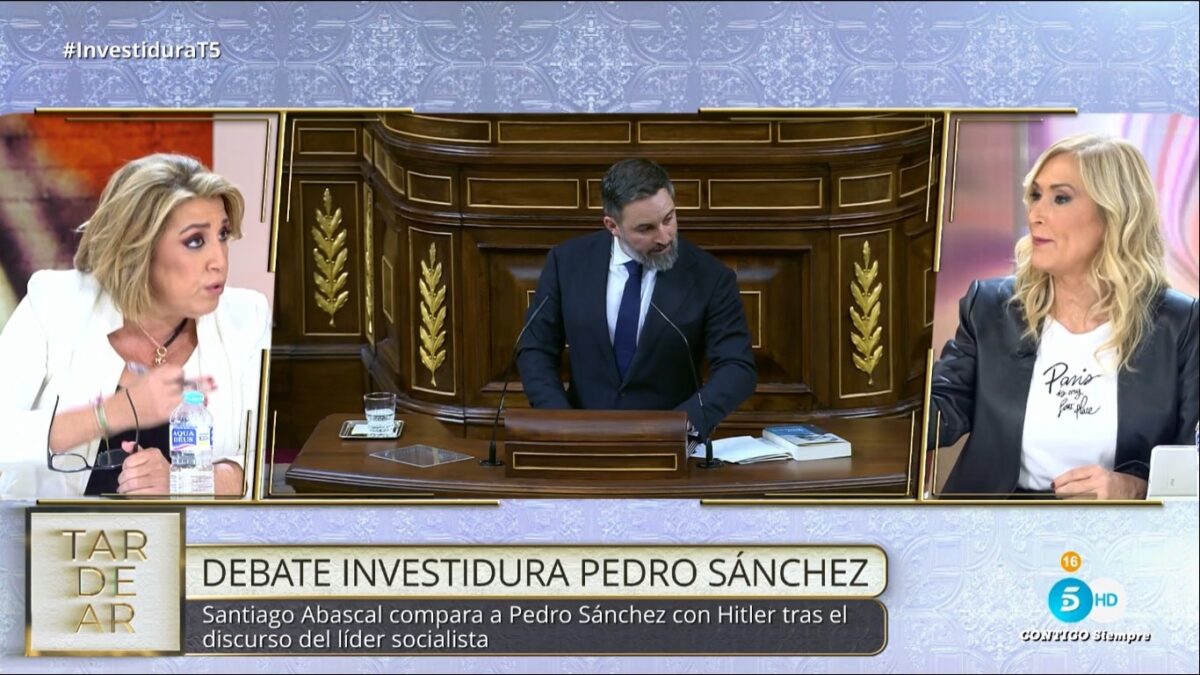 Susana Díaz y Cristina Cifuentes en 'TardeAR'.