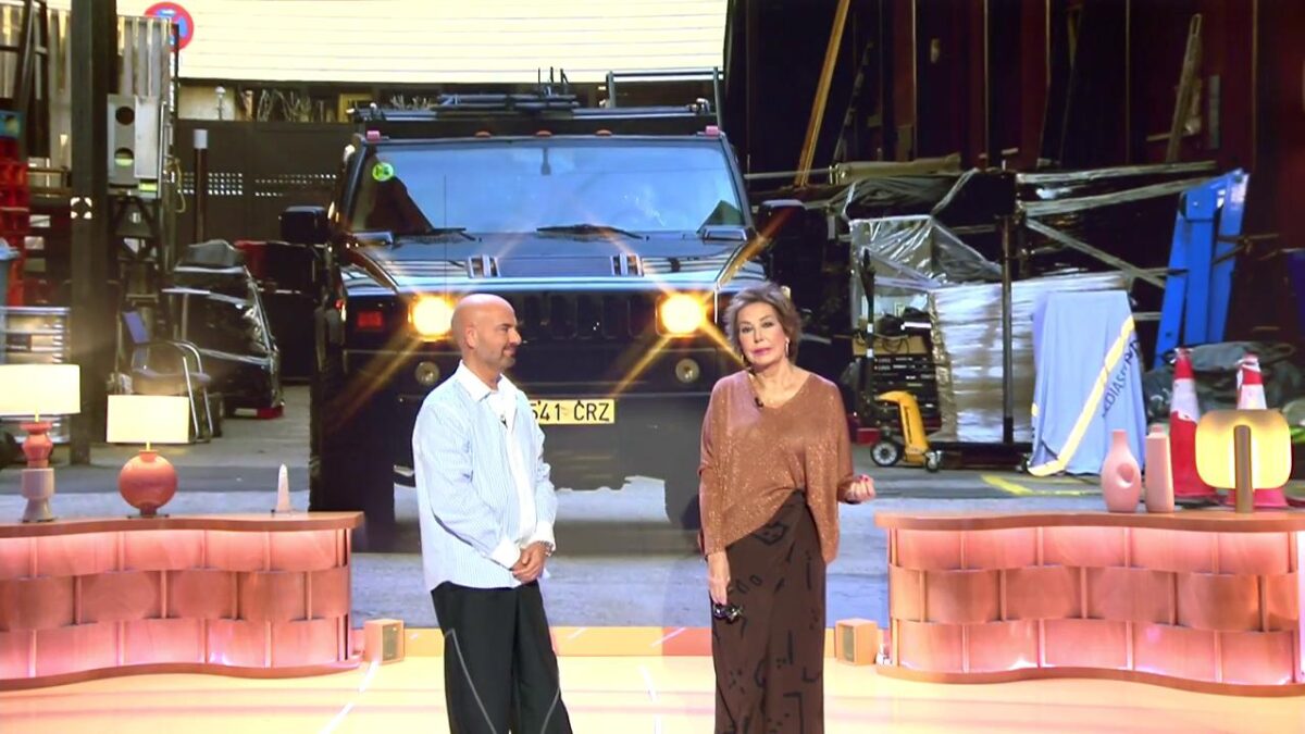 Ana Rosa Quintana y Luis Pliego en 'TardeAR'.