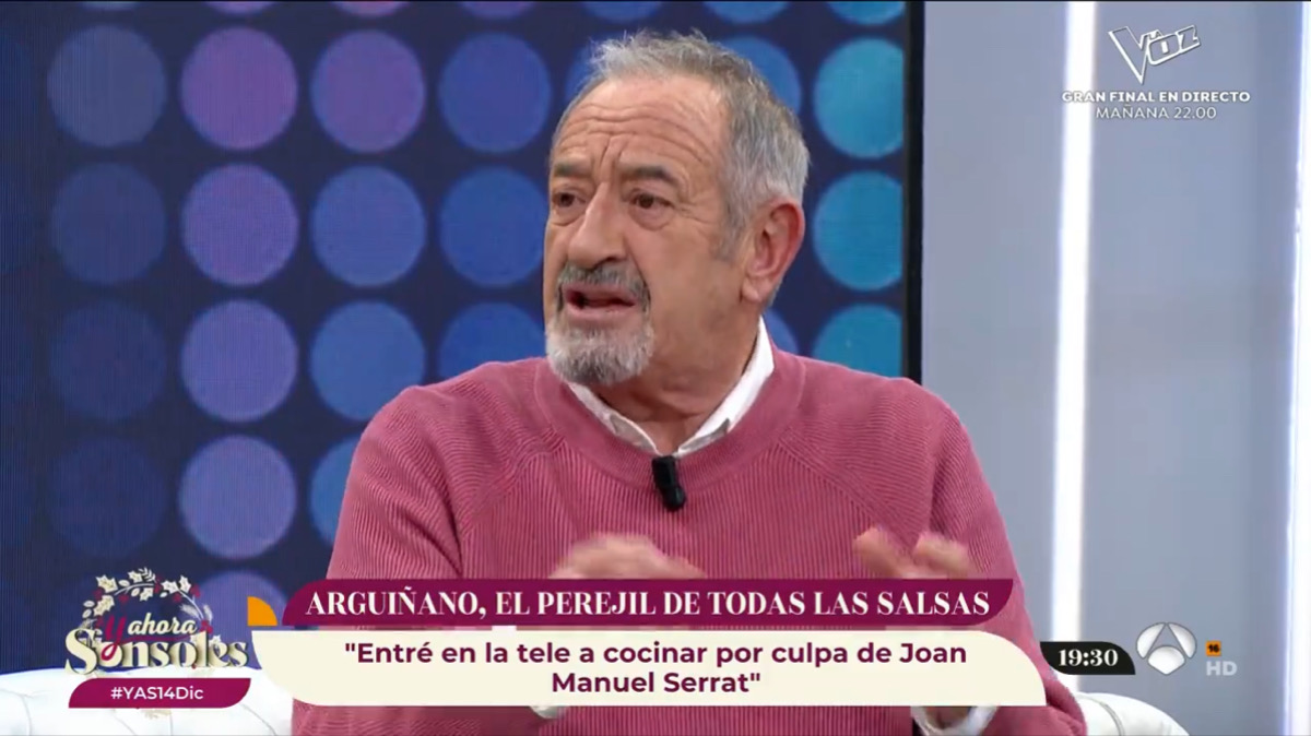 Karlos Arguiñano en 'Y ahora Sonsoles'