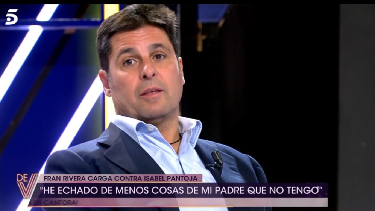 El recado de Fran Rivera a Telecinco por el dinero que le han pagado por sentarse en 'De Viernes'