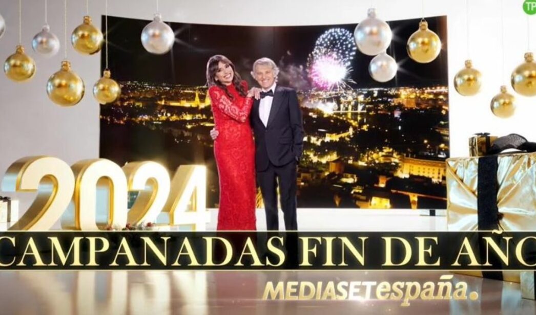 Marta Flich y Jesús Calleja en la promo de las Campanadas.