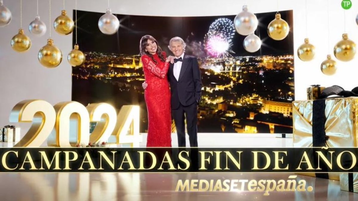 Marta Flich y Jesús Calleja en la promo de las Campanadas.