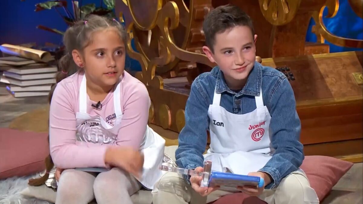 Ian y Juana en 'MasterChef Junior 10'