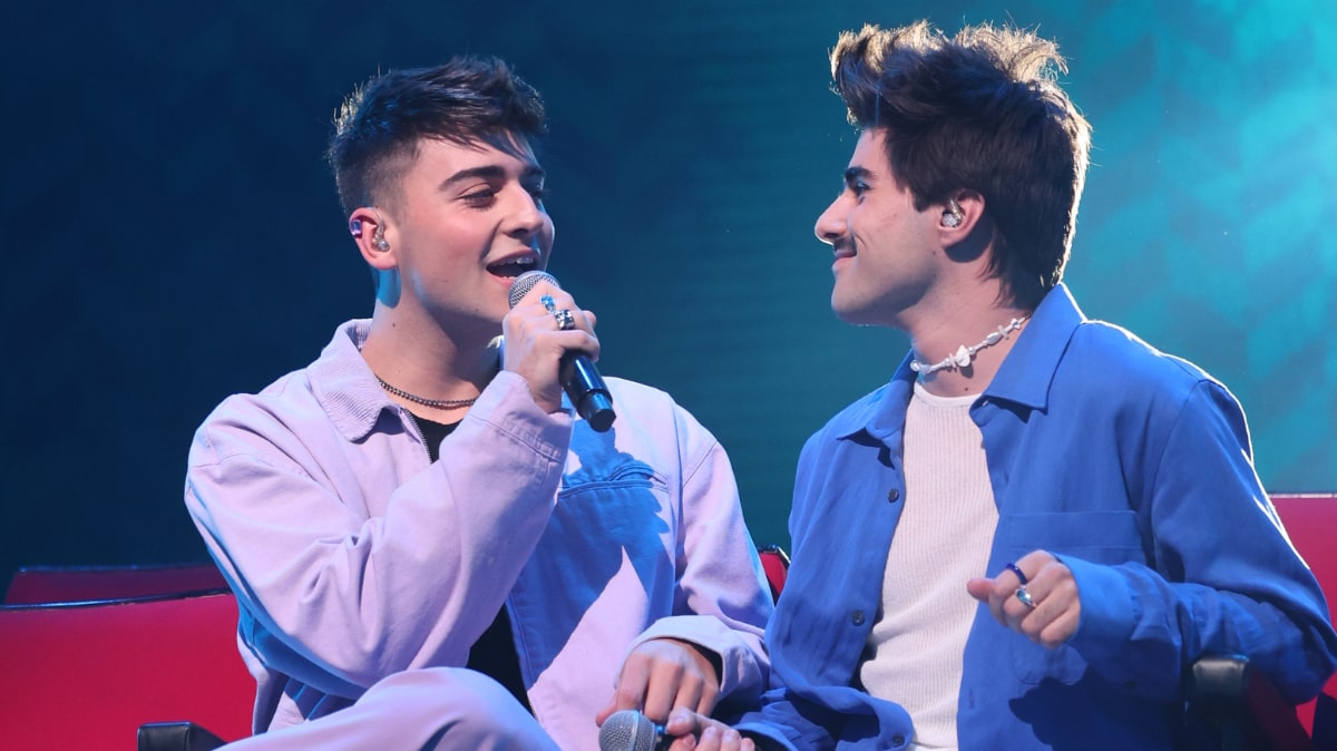 Juanjo y Martin en la gala 4 de 'OT 2023'.