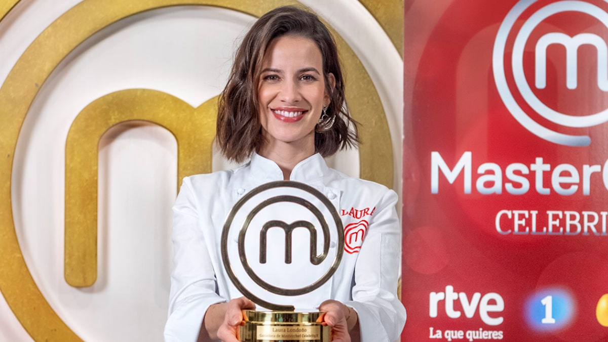 Laura Londoño, ganadora de 'MasterChef Celebrity'.