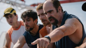 Luis Tosar y Víctor Clavijo en 'La ley del mar'