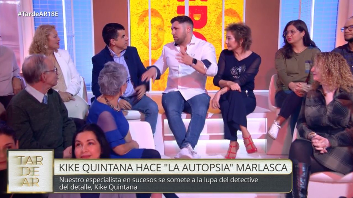 Manu Marlasca, Kike Quintana y Ana Rosa en 'TardeAR'
