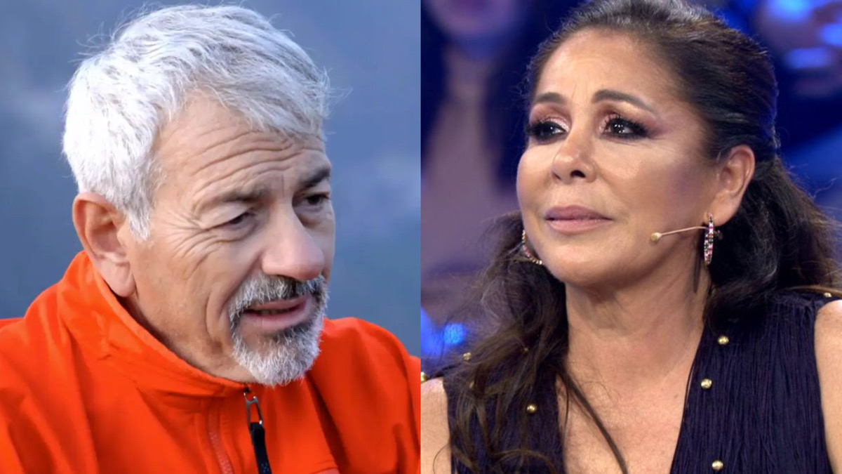 Carlos Sobera e Isabel Pantoja