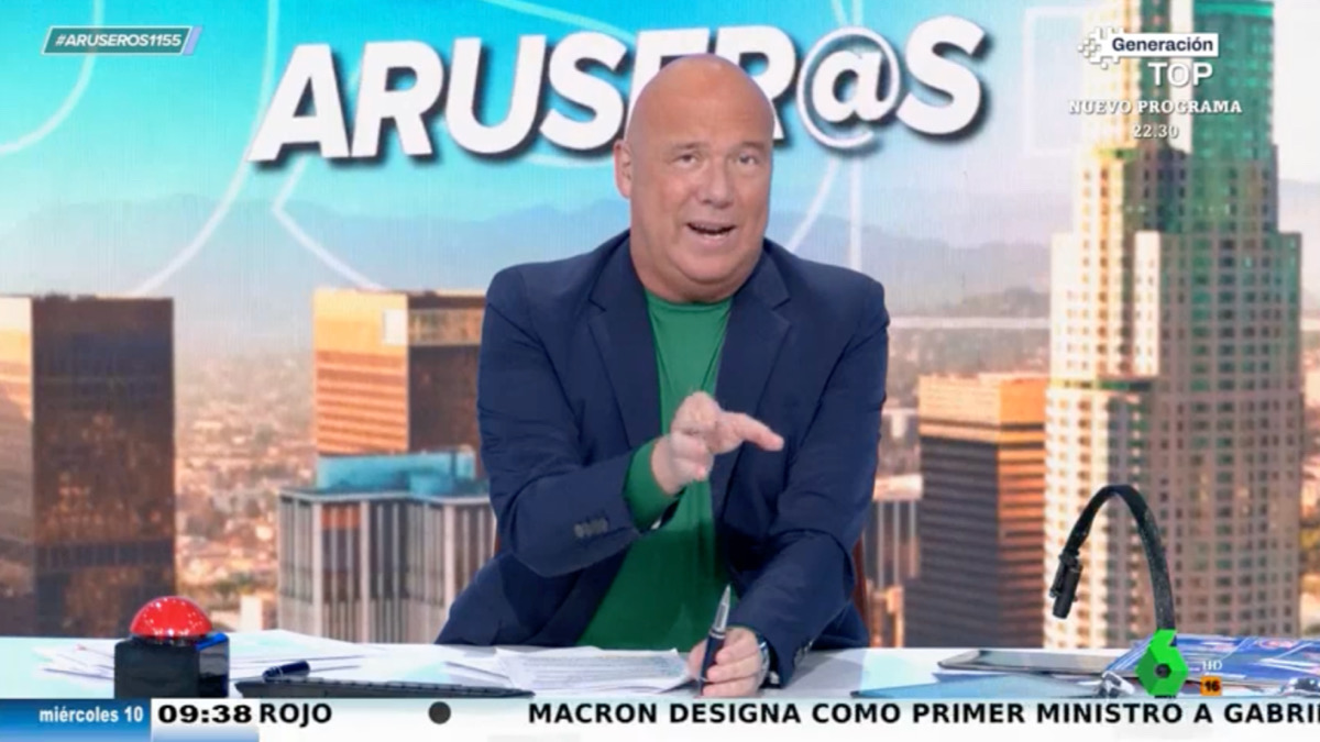 Alfonso Arús en 'Aruseros'