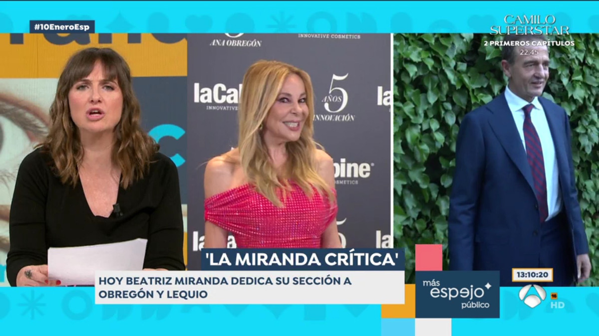 Beatriz Miranda la emprende con Obregón y Lequio