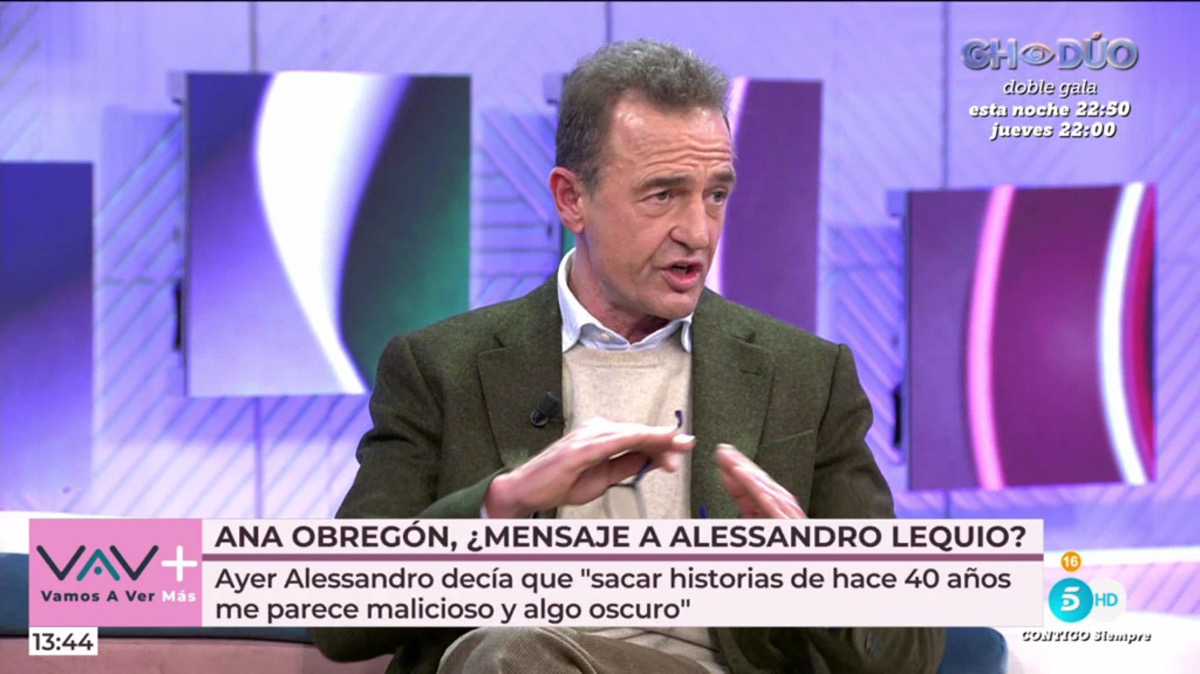 Alessandro Lequio dice basta a 'Vamos a ver'