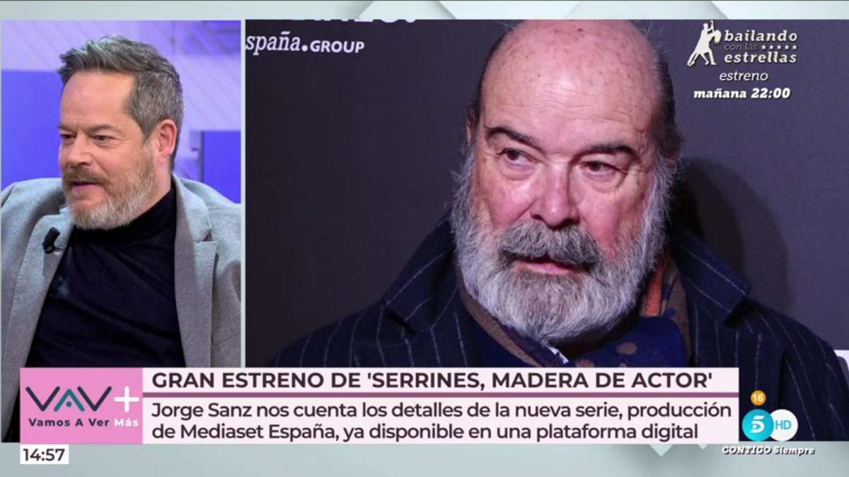 Jorge Sanz habla de Antonio Resines