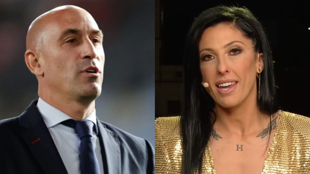 Luis Rubiales y Jenni Hermoso