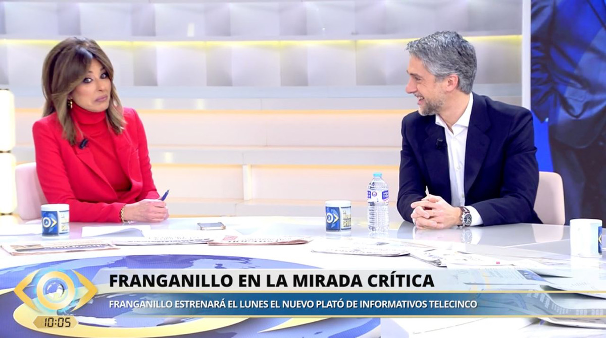 Ana Terradillos y Carlos Franganillo en 'La mirada crítica'