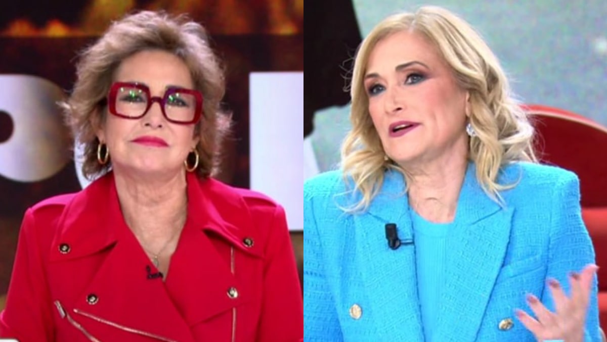 Ana Rosa Quintana y Cristina Cifuentes en 'TardeAR'.