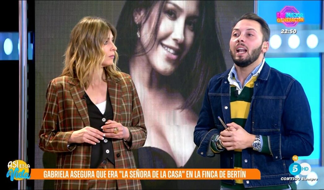 Sandra Barneda y José Antonio Avilés en 'Así es la vida'.