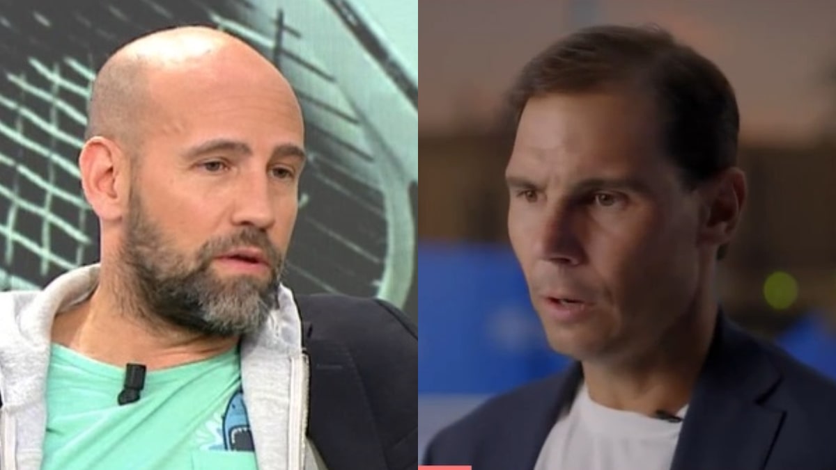 Gonzalo Miró y Rafa Nadal