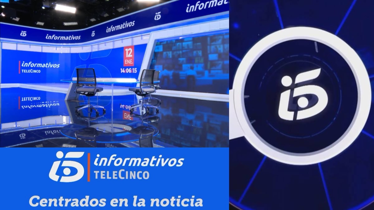 Descubre cómo es el impresionante nuevo plató de 'Informativos Telecinco' al completo