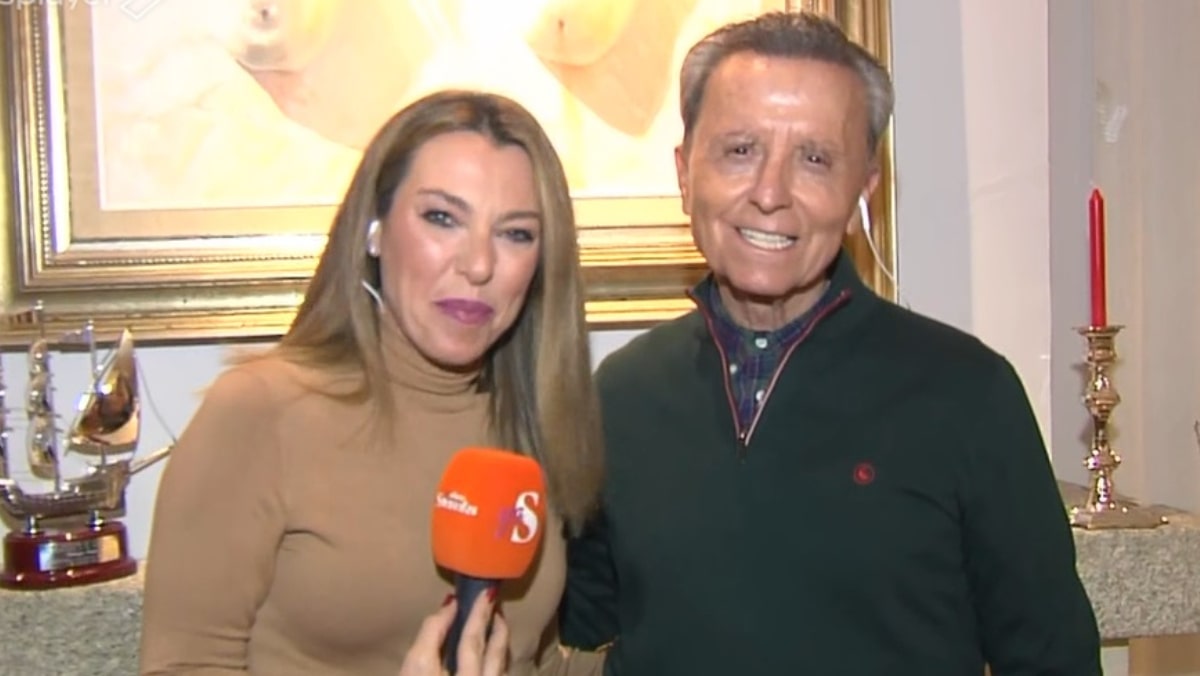 José Ortega Cano y Arancha Pérez Ponce en 'Y ahora Sonsoles'.