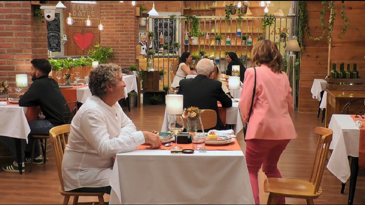 Una soltera de 'First Dates' se levanta y da la espantada tras el inaudito ataque de su cita