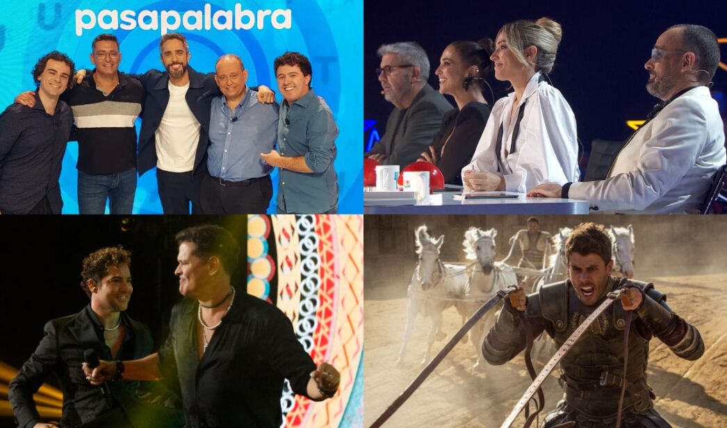 'Pasapalabra', 'Got Talent', 'Ben-Hur' y Calors Vives.