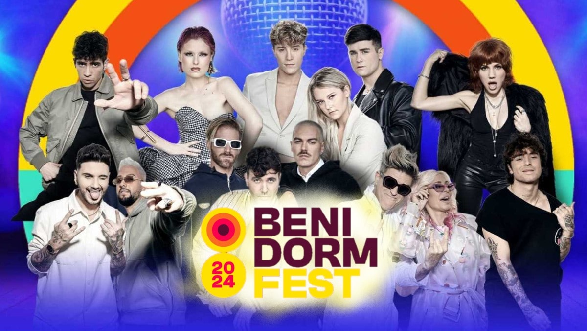 Concursantes de la primera semifinal del Benidorm Fest 2024.