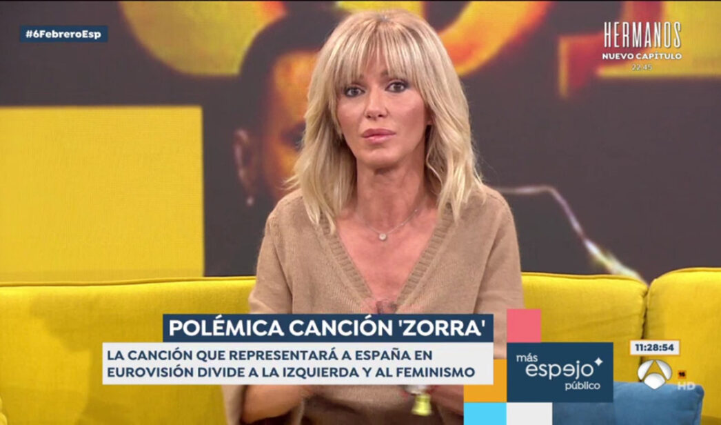 Susanna Griso carga contra 'Zorra' de Nebulossa