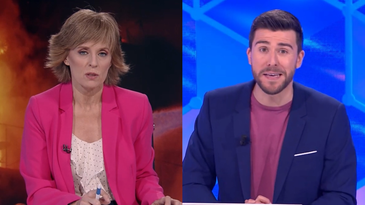 Marta Carazo y Rodrigo Vázquez en 'El cazador' de TVE