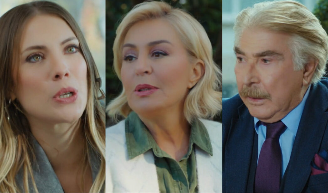 Yildiz, Feride y Hasan en 'Pecado original'.