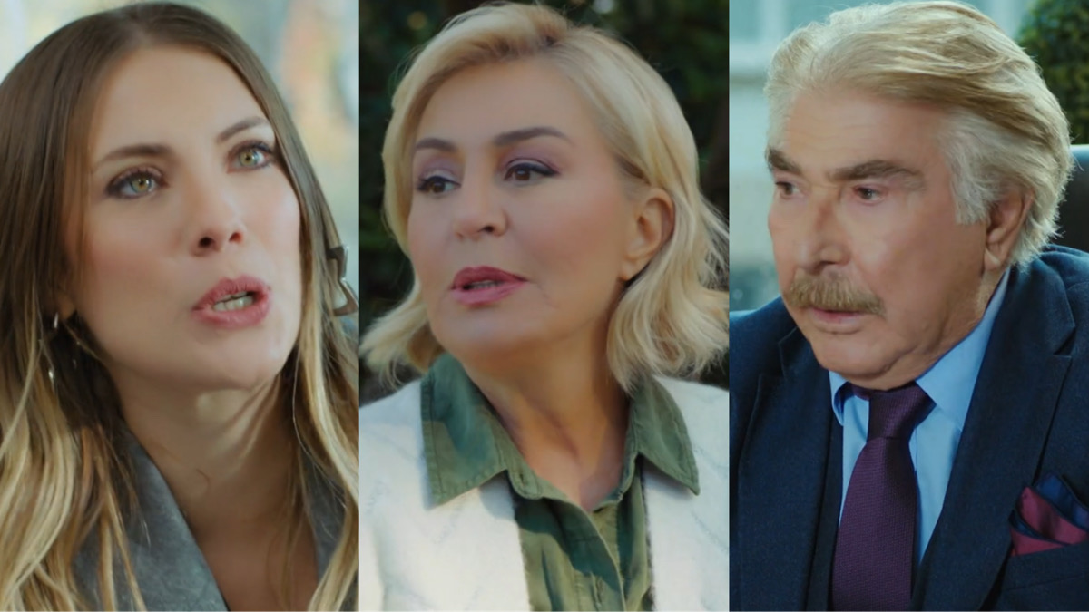 Yildiz, Feride y Hasan en 'Pecado original'.