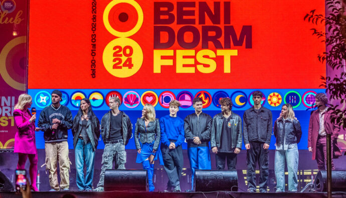 Los participantes del Benidorm Fest 2024