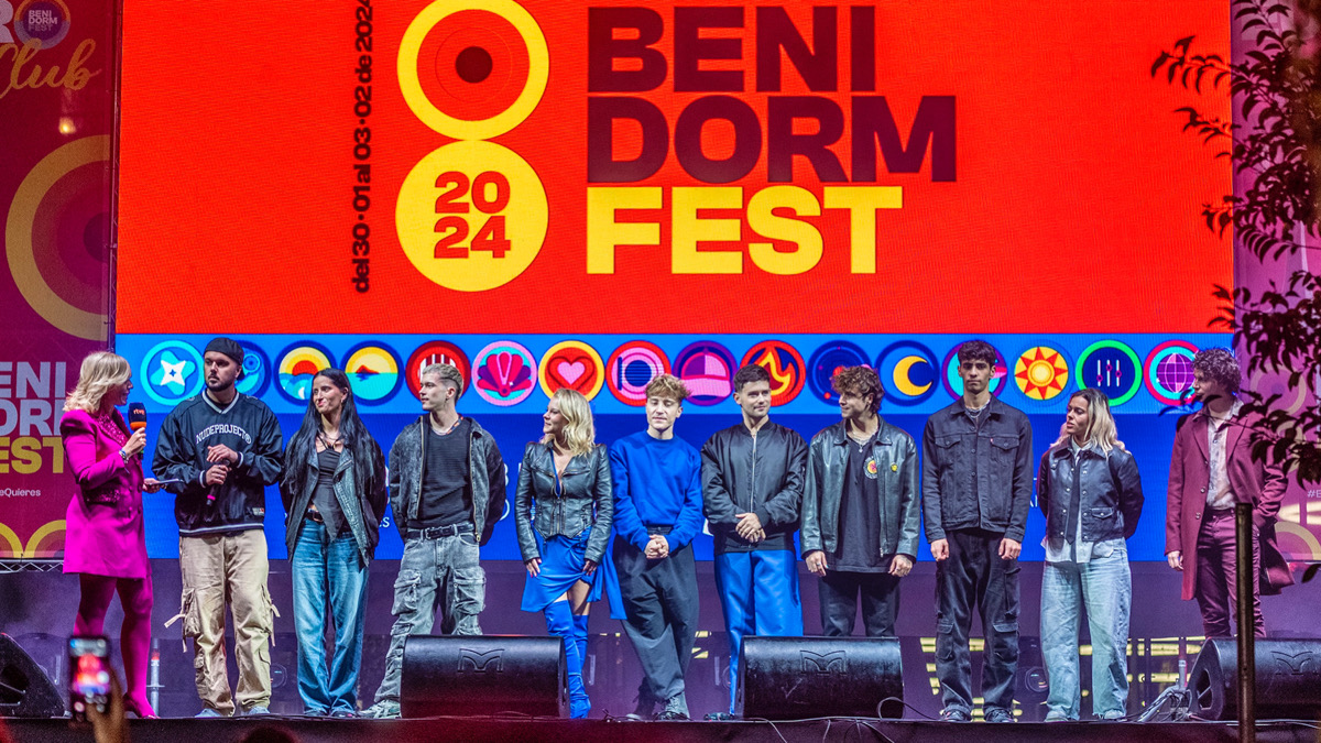 Los participantes del Benidorm Fest 2024