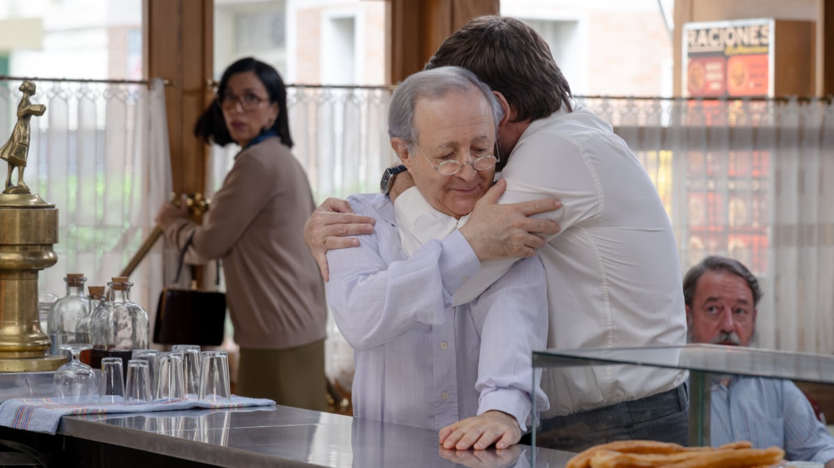 Pelayo y Marcelino en 'Amar es para siempre' .