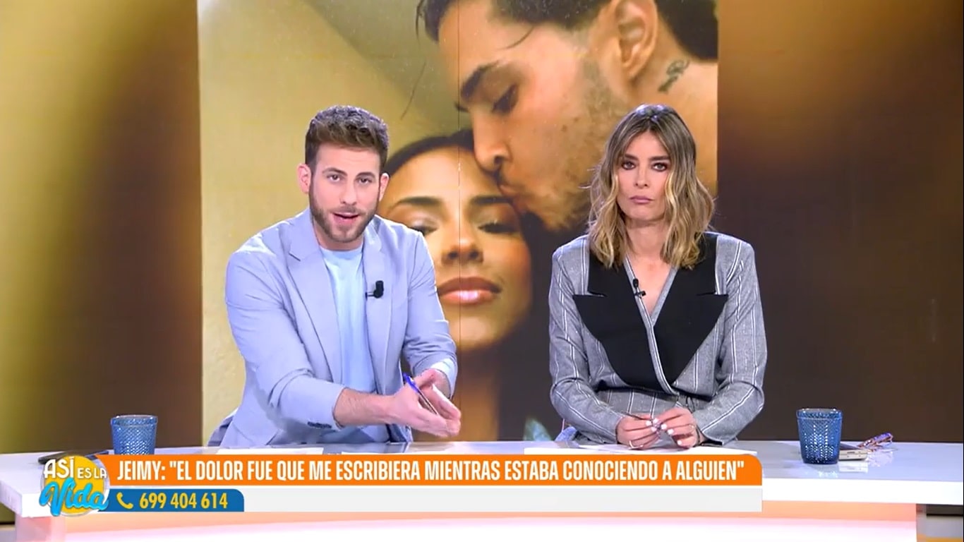 César Muñoz y Sandra Barneda en 'Así es la vida'.