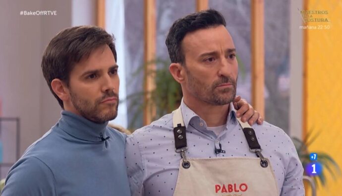Pablo Puyol y Marc Clotet en 'Bake Off'.
