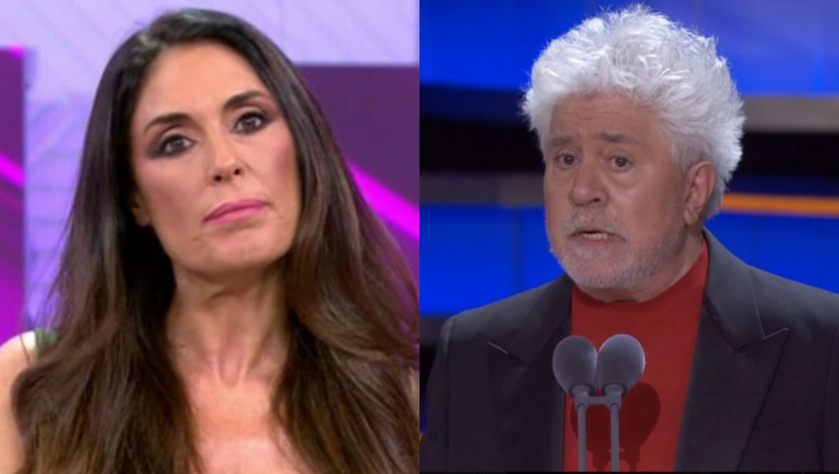 Isabel Rábago y Pedro Almodóvar.