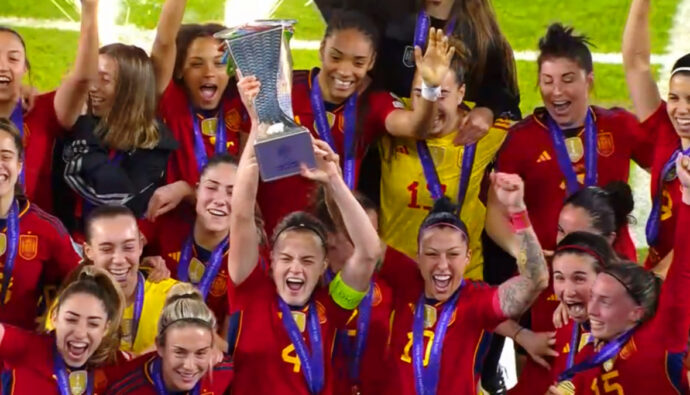 España se proclama ganadora de la Liga de Naciones femenina