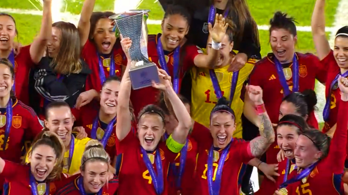 España se proclama ganadora de la Liga de Naciones femenina