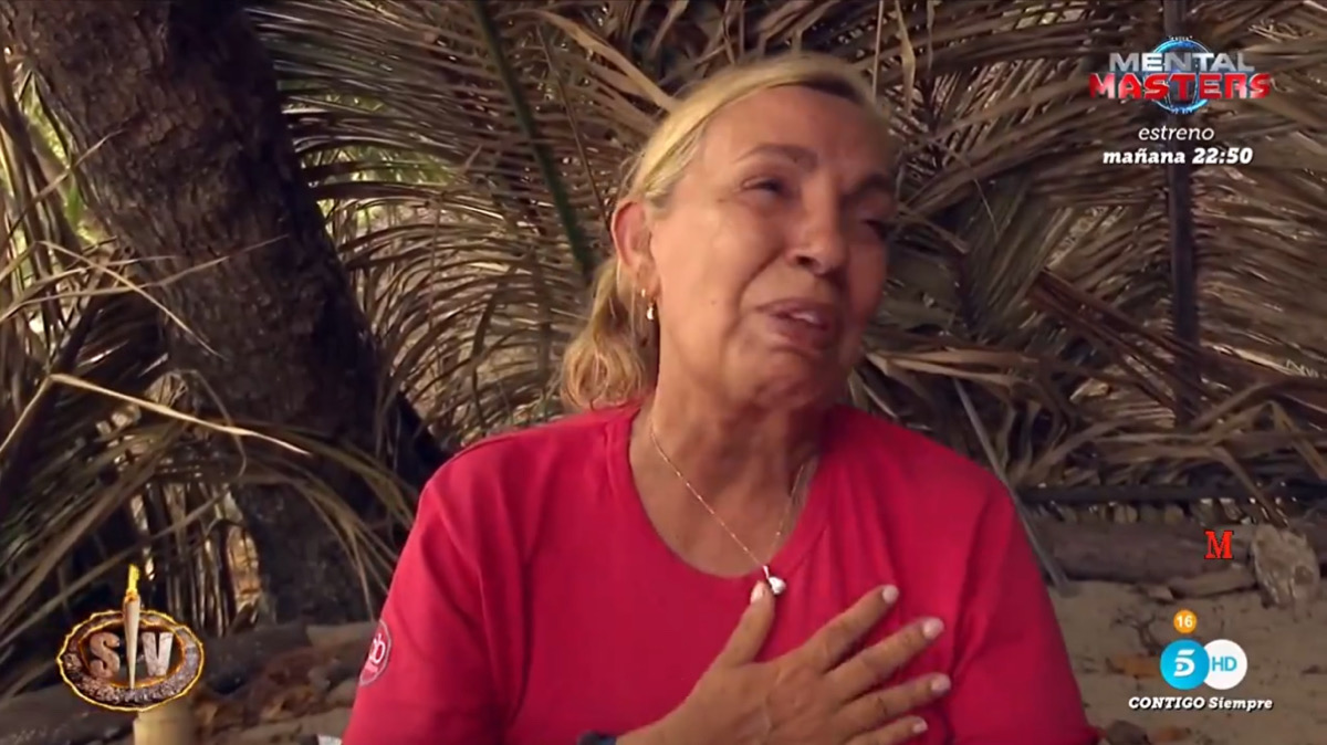 'Supervivientes' comunica que Carmen Borrego es apartada del concurso y esta es la razón