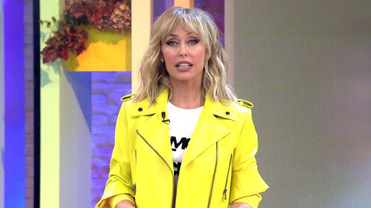 Emma García en el programa 'Fiesta'